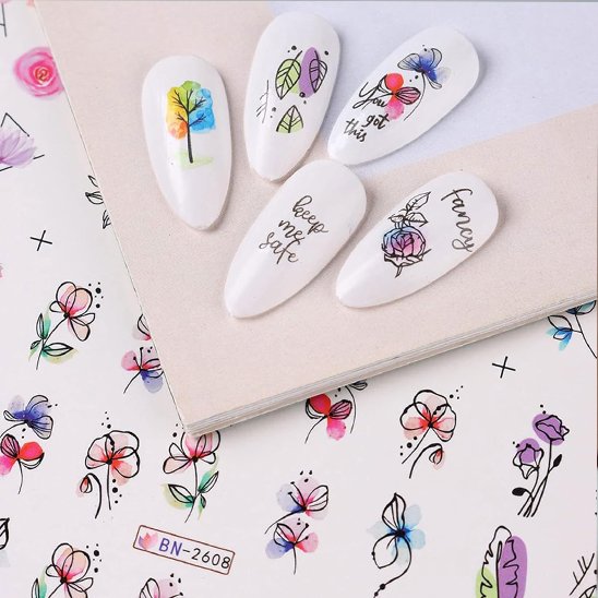 Autocollant ongle