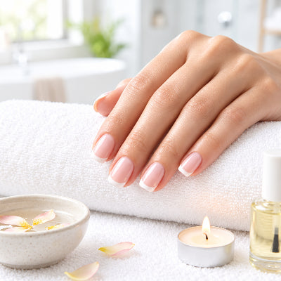 main élégante spa à la maison
